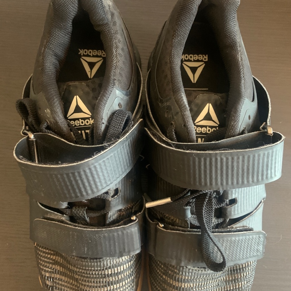 Reebok WIT Flexweave Black Gum Lifters W9.5